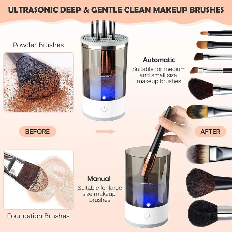 Automatski Perač za Makeup Četkice – Profesionalna Higijena za Savršen Makeup